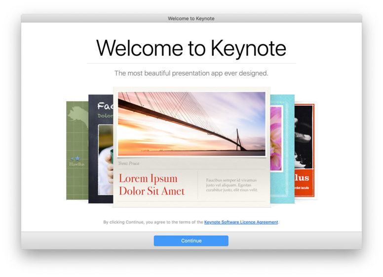 Keynote for mac free download